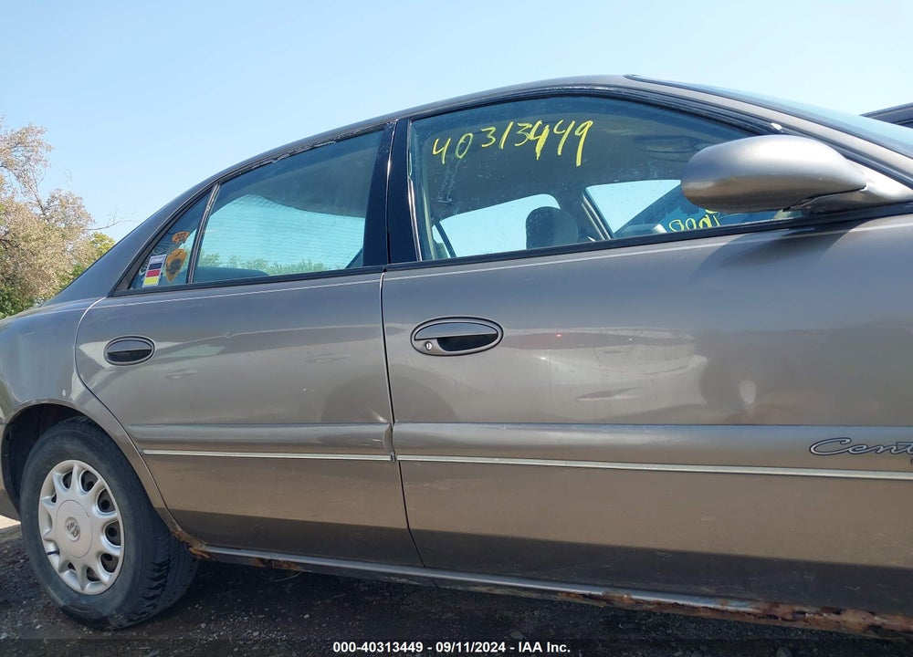2002 BUICK CENTURY CUSTOM VIN: 2G4WS52J521267483