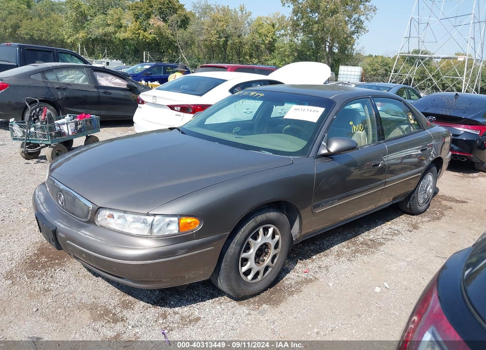 2002 BUICK CENTURY CUSTOM VIN: 2G4WS52J521267483