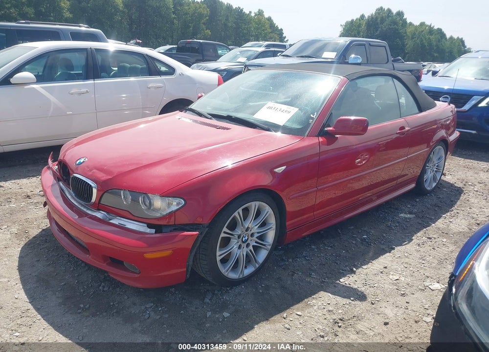 2005 BMW 330CI VIN: WBABW53495PL52167