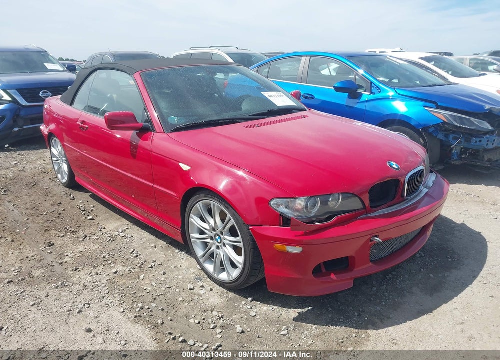 2005 BMW 330CI VIN: WBABW53495PL52167