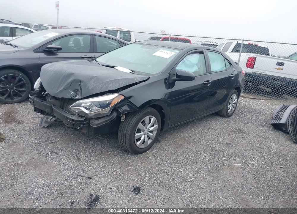 2016 TOYOTA COROLLA LE VIN: 2T1BURHE1GC722448