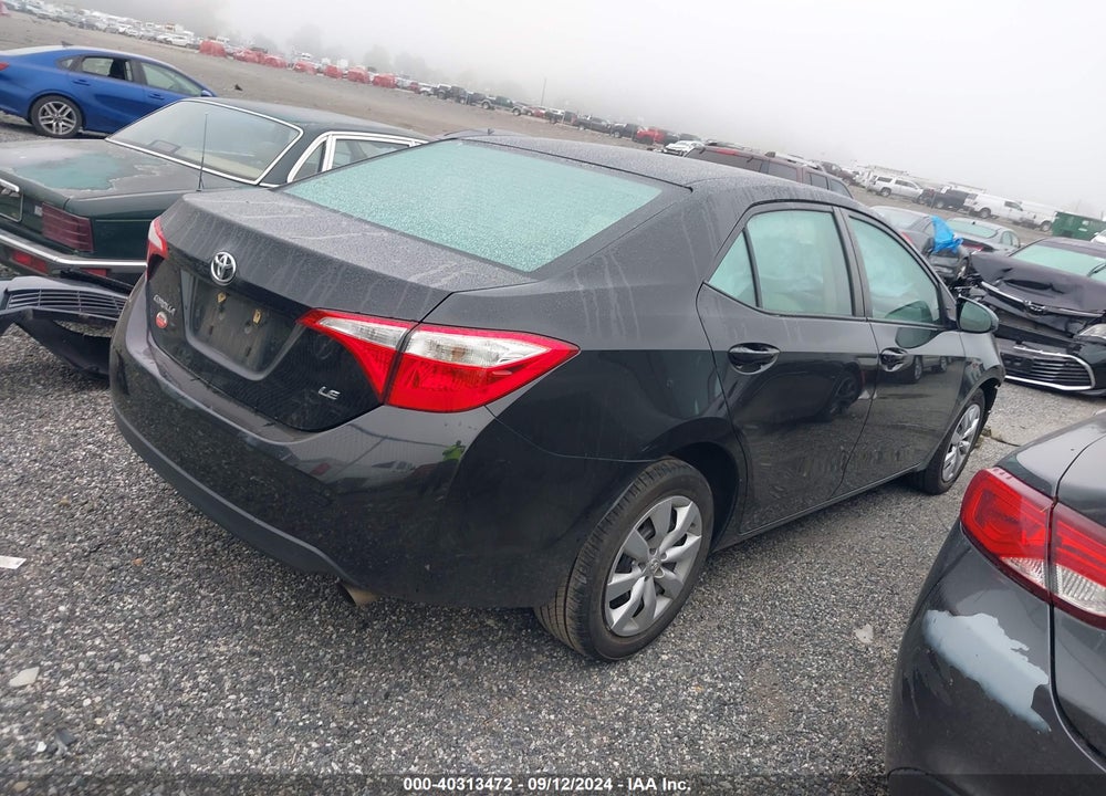 2016 TOYOTA COROLLA LE VIN: 2T1BURHE1GC722448