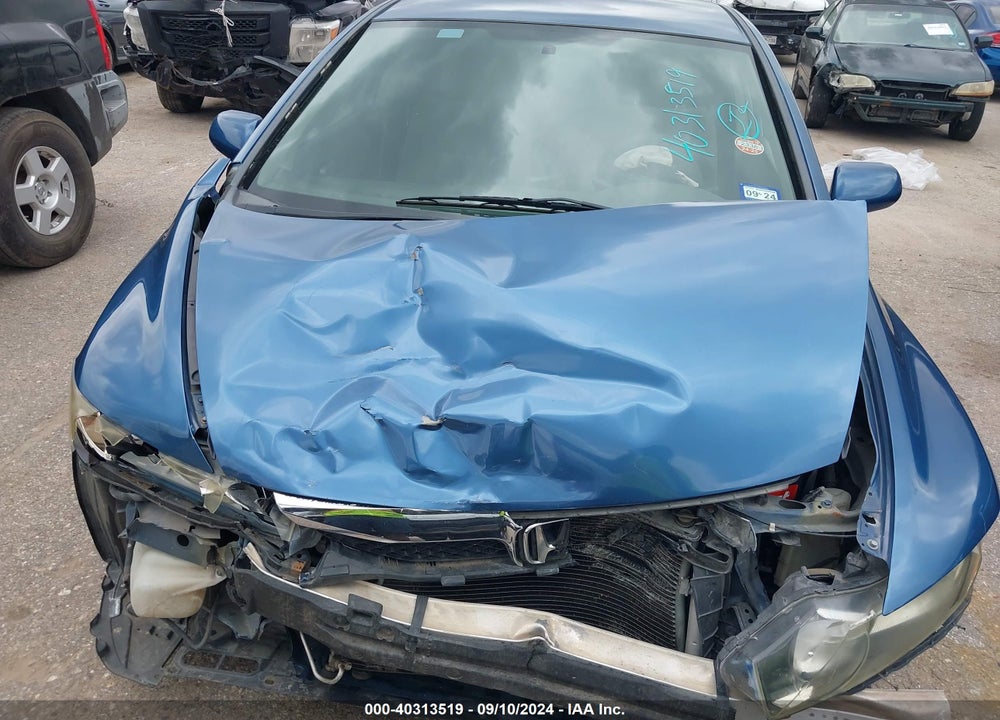 2009 HONDA CIVIC LX VIN: 2HGFA165X9H501214