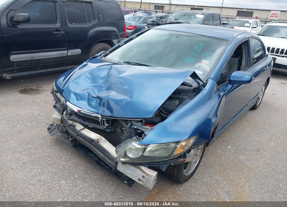 2009 HONDA CIVIC LX VIN: 2HGFA165X9H501214