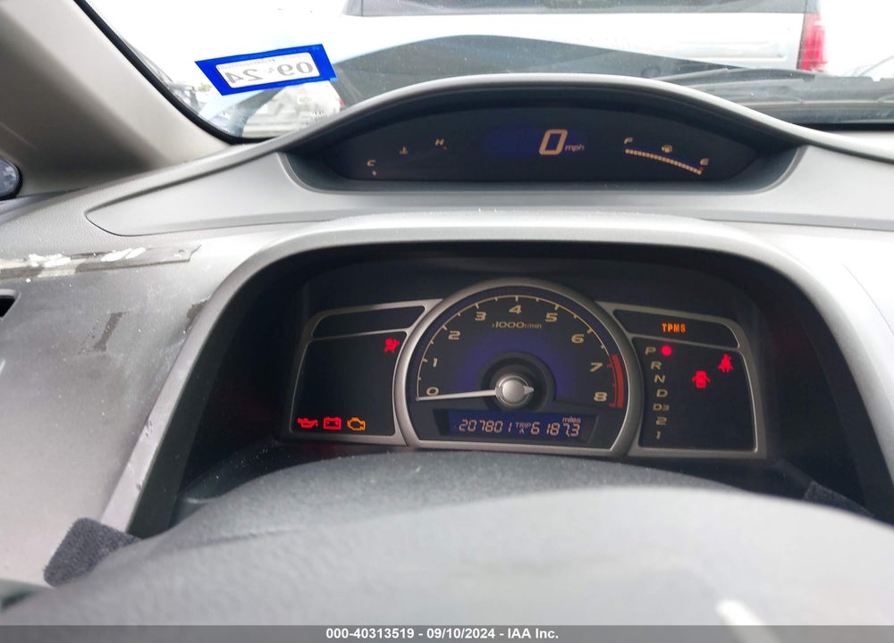 2009 HONDA CIVIC LX VIN: 2HGFA165X9H501214
