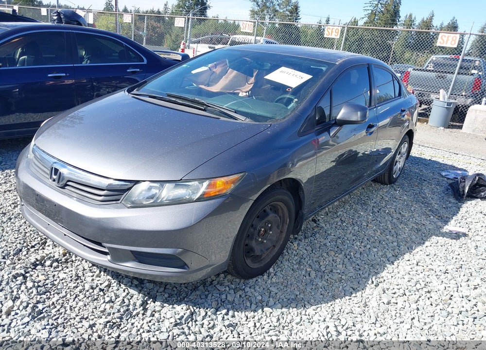 2012 HONDA CIVIC EX VIN: 19XFB2F83CE305534