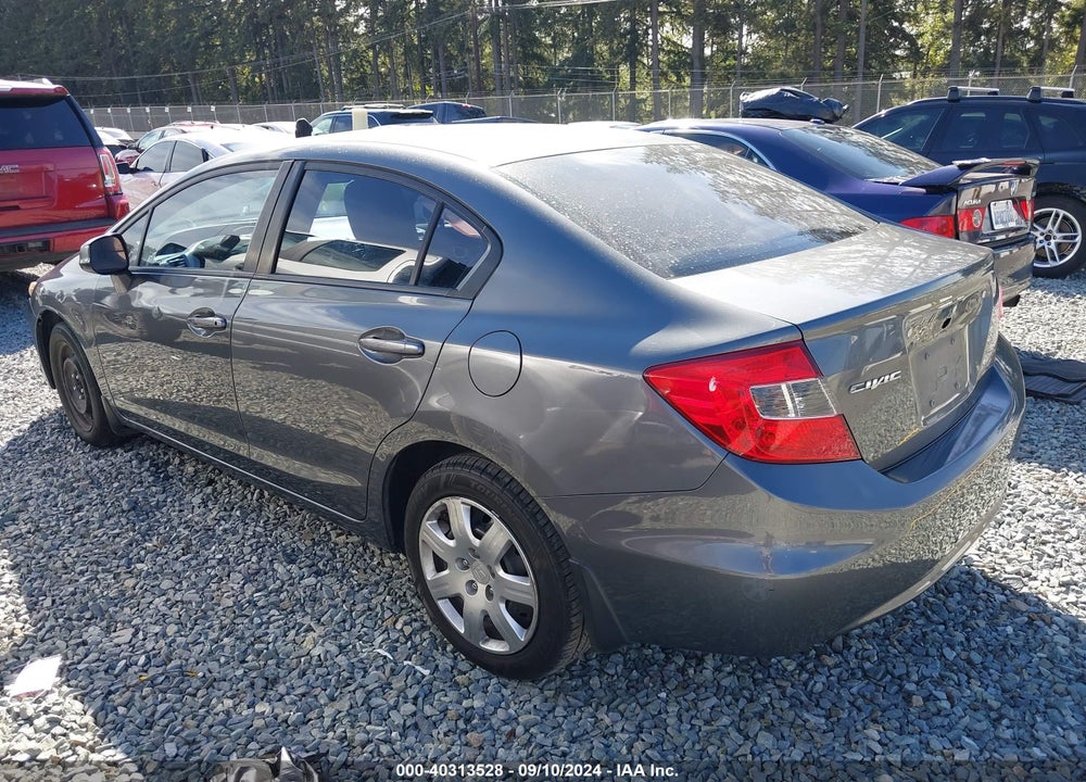 2012 HONDA CIVIC EX VIN: 19XFB2F83CE305534