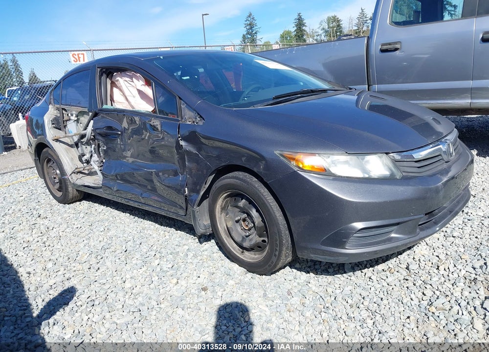 2012 HONDA CIVIC EX VIN: 19XFB2F83CE305534