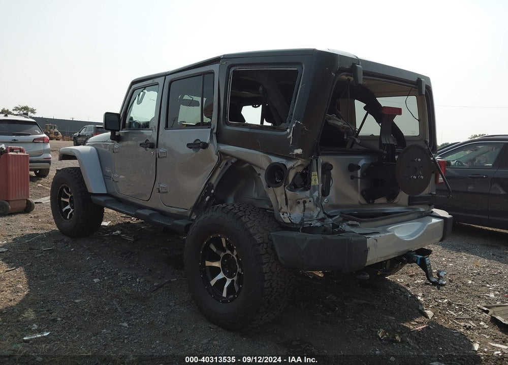 2013 JEEP WRANGLER UNLIMITED SAHARA VIN: 1C4BJWEG6DL654505