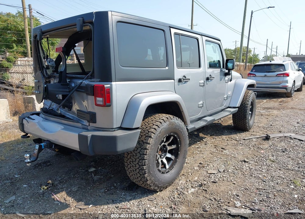 2013 JEEP WRANGLER UNLIMITED SAHARA VIN: 1C4BJWEG6DL654505