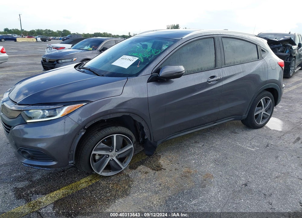 2022 HONDA HR-V VIN: 3CZRU5H5XNM738654