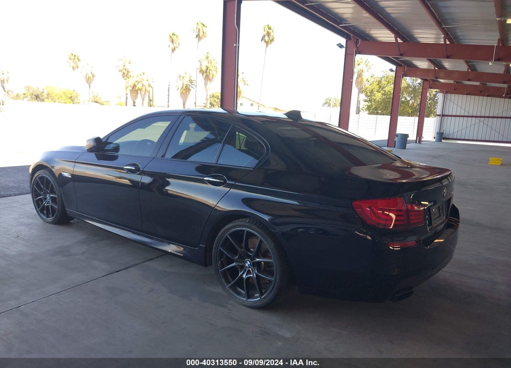 2013 BMW 550I XDRIVE VIN: WBAFU9C54DDY72624