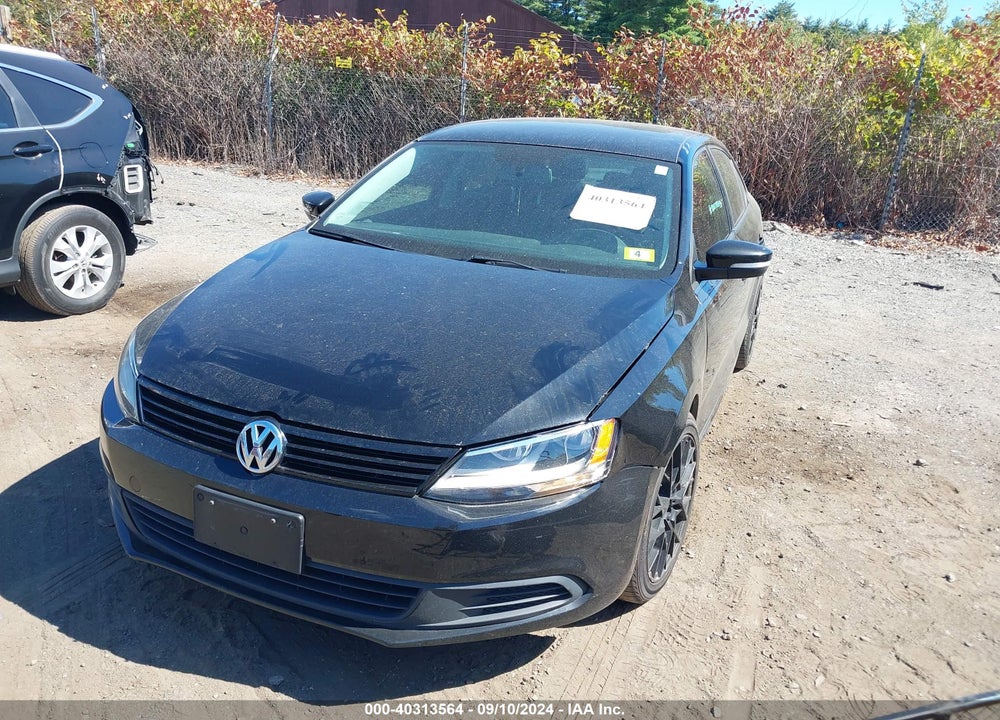 2014 VOLKSWAGEN JETTA 1.8T SE VIN: 3VWB17AJ9EM366322