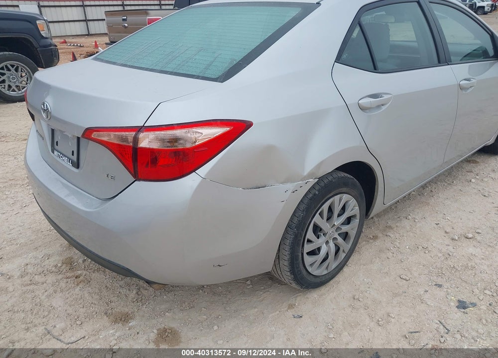 2017 TOYOTA COROLLA LE VIN: 5YFBURHE4HP681783