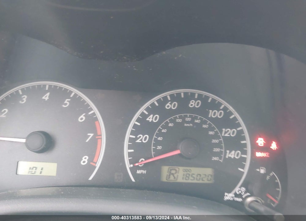 2009 TOYOTA COROLLA S VIN: 1NXBU40E69Z160563