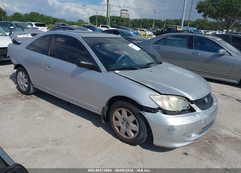 2004 HONDA CIVIC LX VIN: 1HGEM22564L071661