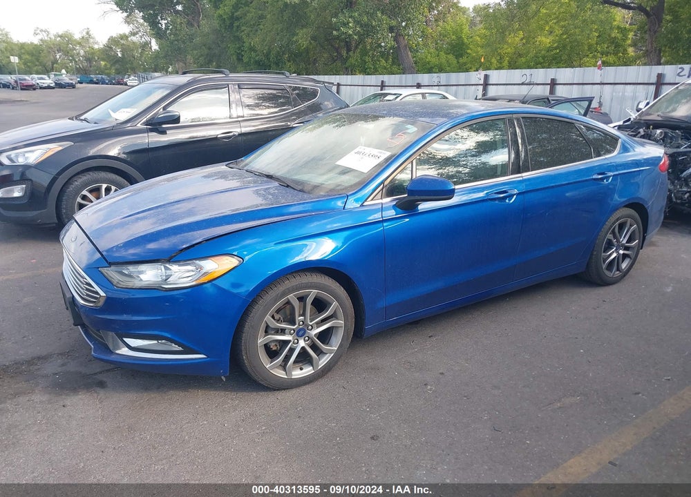 2017 FORD FUSION SE VIN: 3FA6P0HD7HR167552