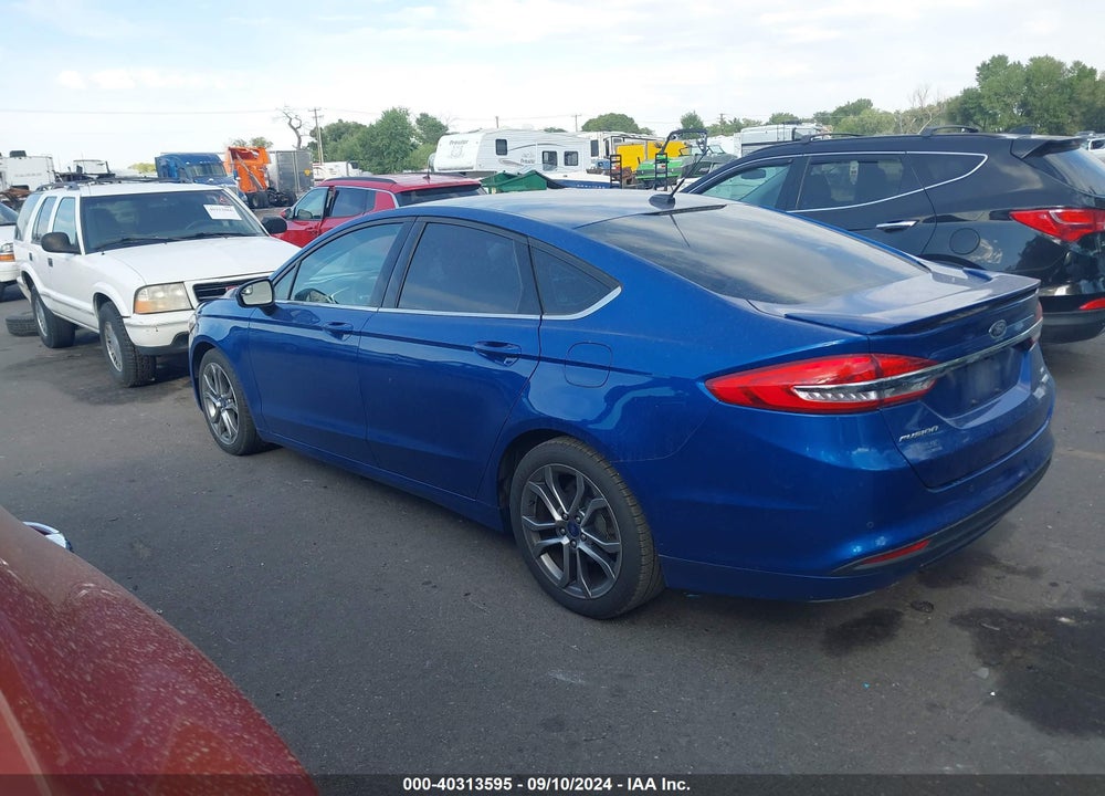 2017 FORD FUSION SE VIN: 3FA6P0HD7HR167552