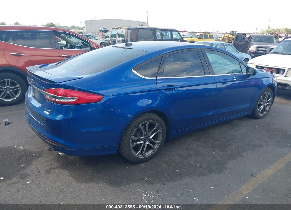 2017 FORD FUSION SE VIN: 3FA6P0HD7HR167552