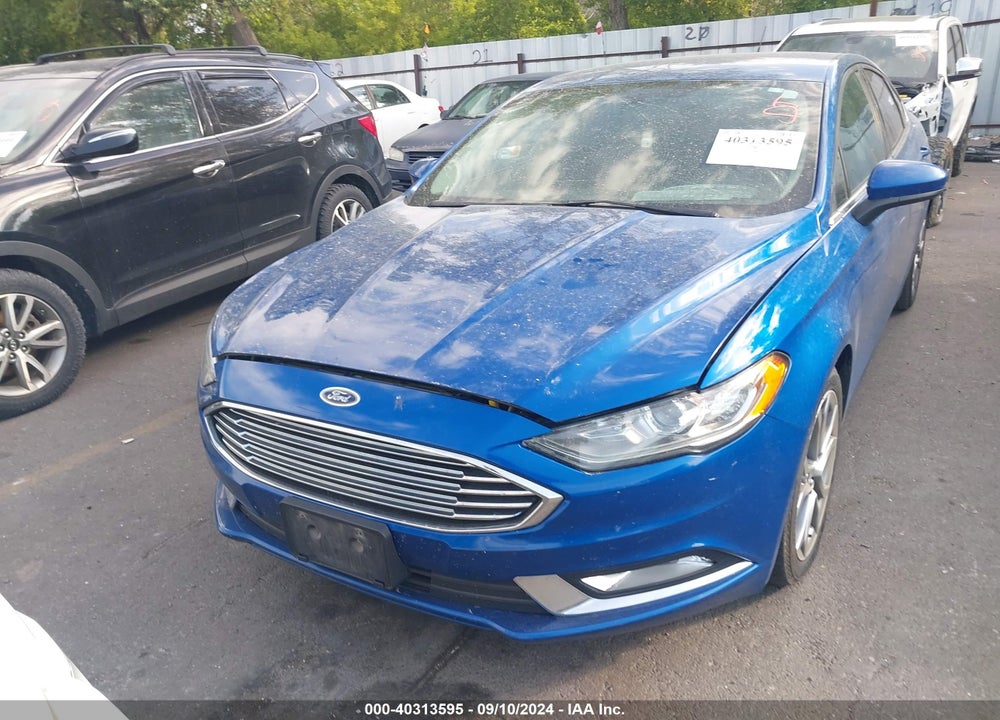 2017 FORD FUSION SE VIN: 3FA6P0HD7HR167552