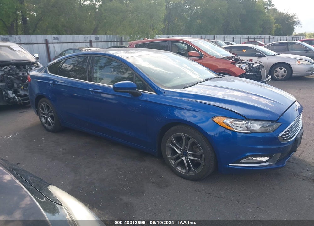 2017 FORD FUSION SE VIN: 3FA6P0HD7HR167552