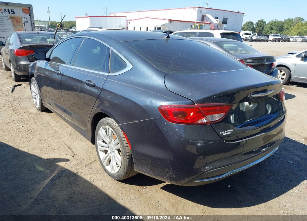 2016 CHRYSLER 200 LIMITED VIN: 1C3CCCABXGN175346