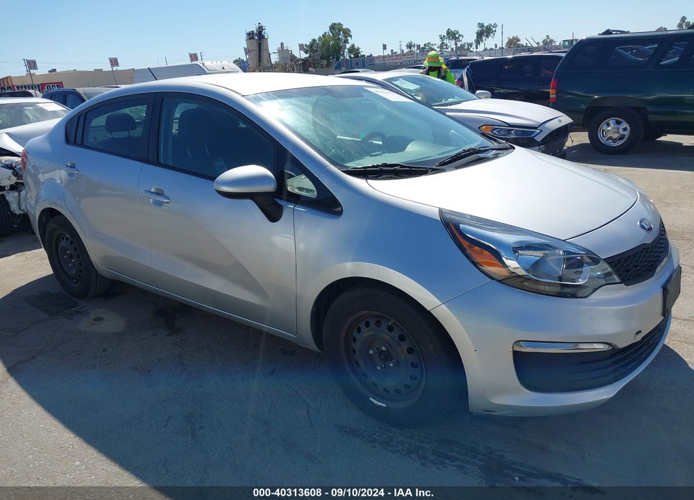 2016 KIA RIO VIN: KNADM4A34G6654638