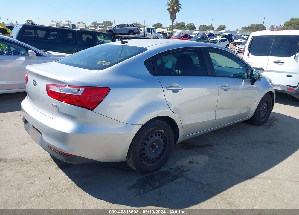 2016 KIA RIO VIN: KNADM4A34G6654638