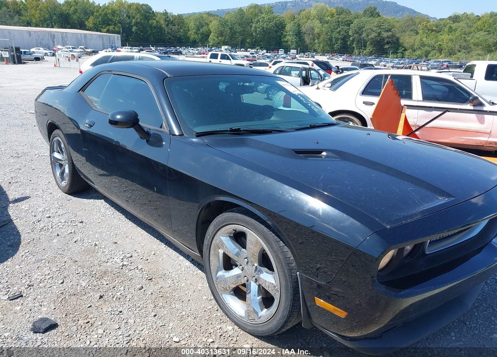 2013 DODGE CHALLENGER SXT VIN: 2C3CDYAG1DH648965