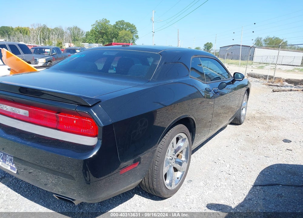 2013 DODGE CHALLENGER SXT VIN: 2C3CDYAG1DH648965
