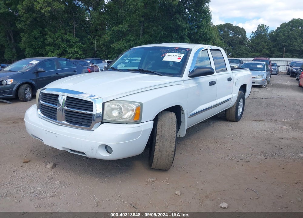 2006 DODGE DAKOTA SLT VIN: 1D7HE48K76S605461