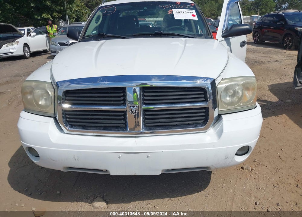2006 DODGE DAKOTA SLT VIN: 1D7HE48K76S605461
