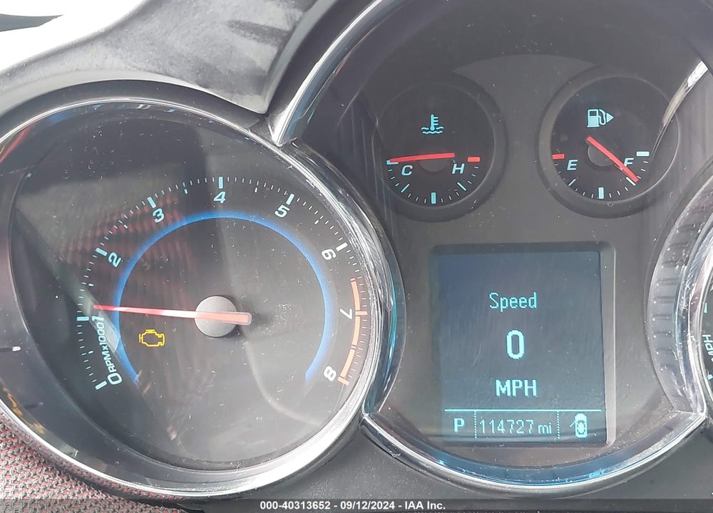 2012 CHEVROLET CRUZE 1LT VIN: 1G1PF5SC7C7380475