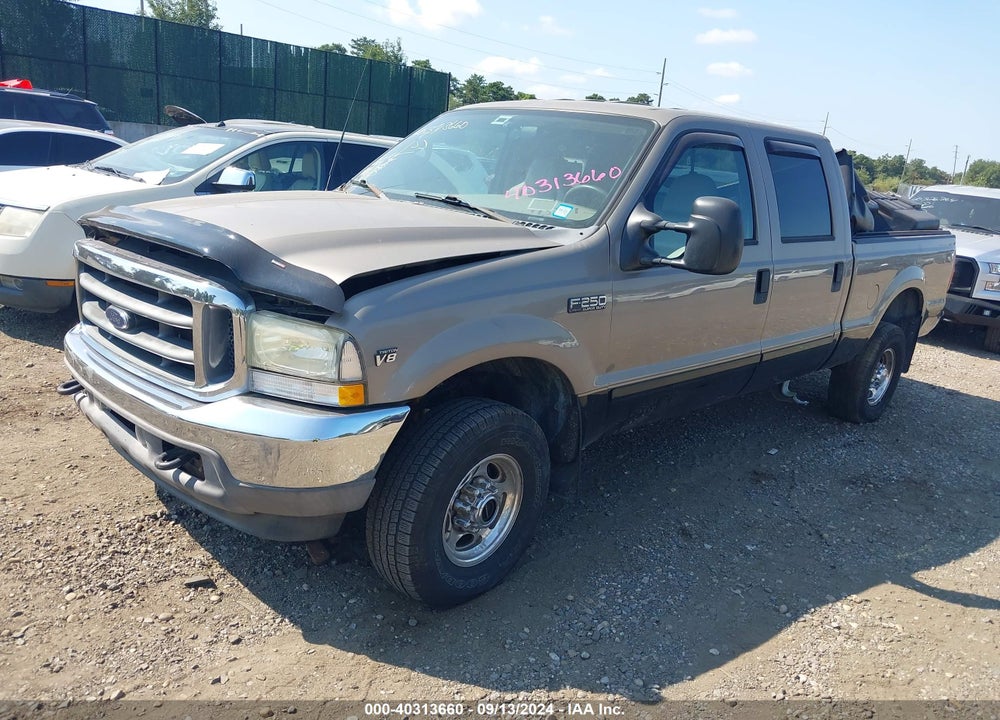 2002 FORD F-250 VIN: 1FTNW21L72EB93987