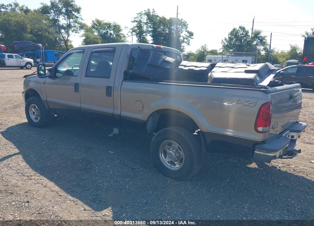 2002 FORD F-250 VIN: 1FTNW21L72EB93987