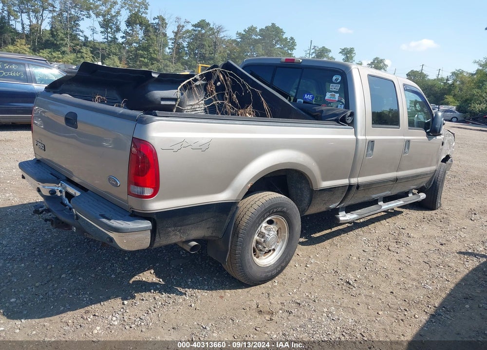 2002 FORD F-250 VIN: 1FTNW21L72EB93987
