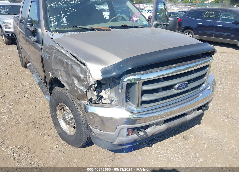 2002 FORD F-250 VIN: 1FTNW21L72EB93987