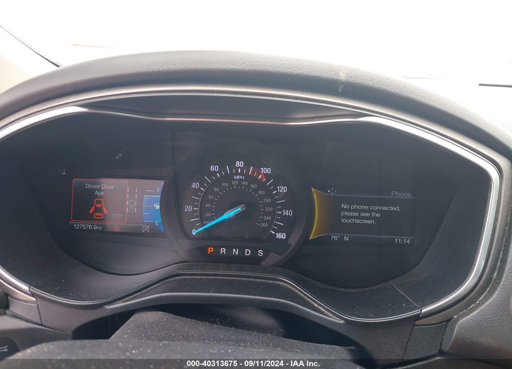 2019 FORD FUSION SE VIN: 3FA6P0HD4KR127307