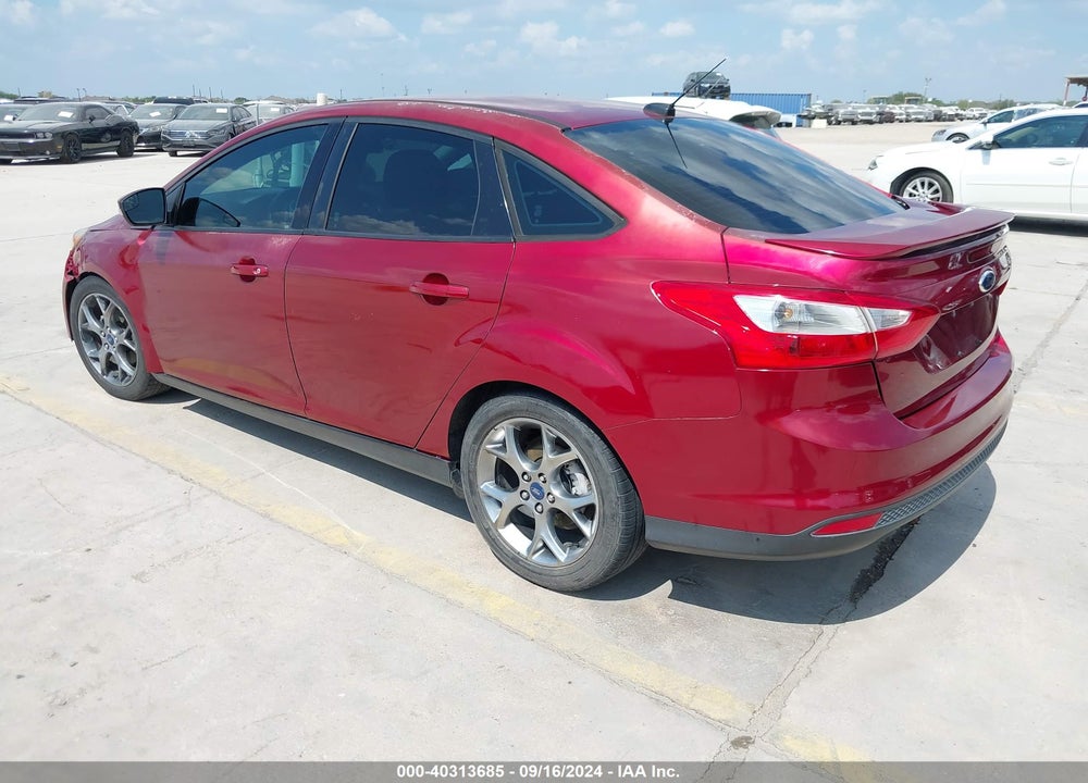 2014 FORD FOCUS SE VIN: 1FADP3F25EL109539