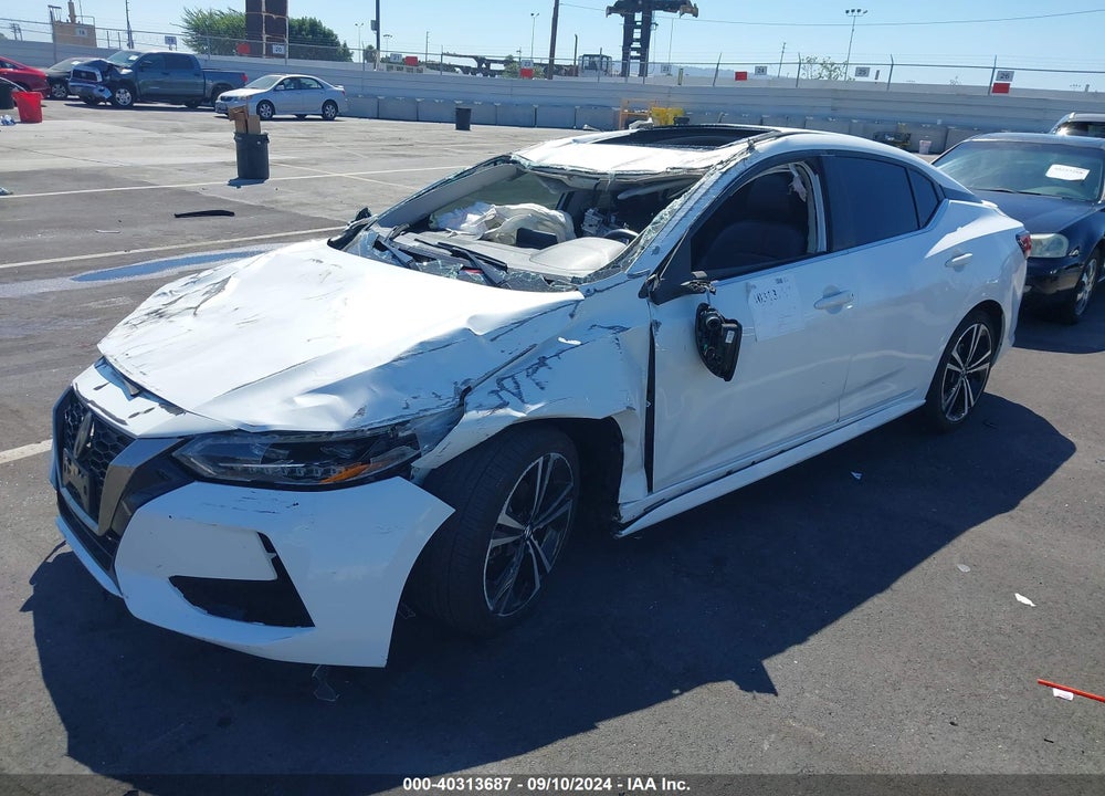 2022 NISSAN SENTRA SR XTRONIC CVT VIN: 3N1AB8DV2NY287912