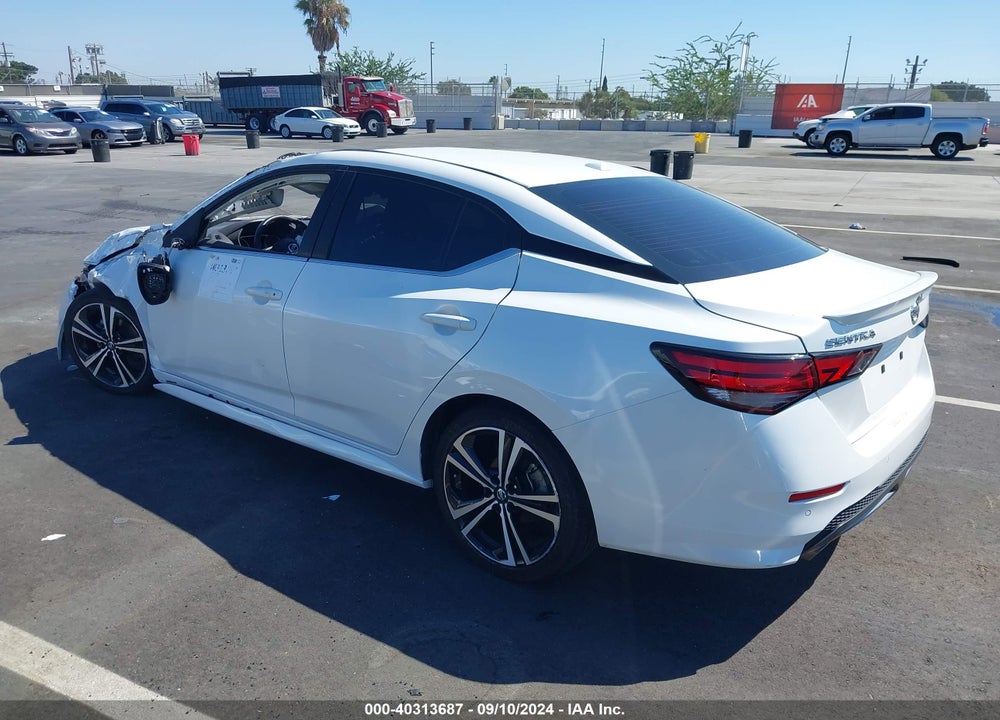 2022 NISSAN SENTRA SR XTRONIC CVT VIN: 3N1AB8DV2NY287912