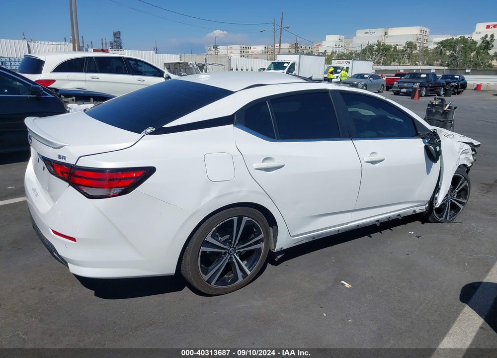 2022 NISSAN SENTRA SR XTRONIC CVT VIN: 3N1AB8DV2NY287912