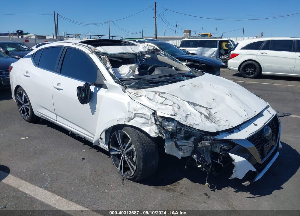 2022 NISSAN SENTRA SR XTRONIC CVT VIN: 3N1AB8DV2NY287912