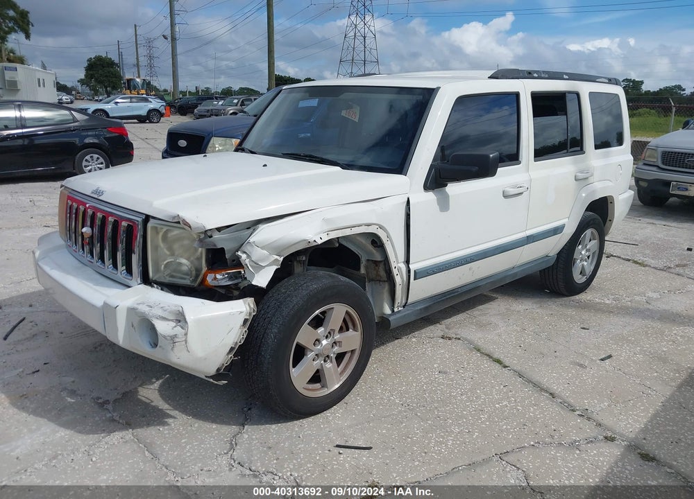 2008 JEEP COMMANDER SPORT VIN: 1J8HH48K88C145895