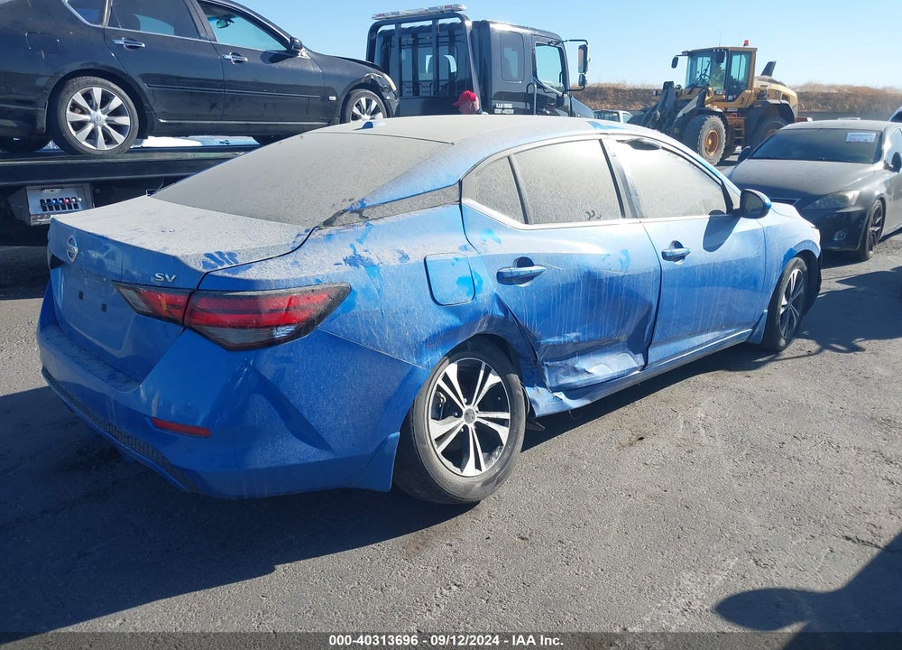 2021 NISSAN SENTRA SV XTRONIC CVT VIN: 3N1AB8CV5MY293364