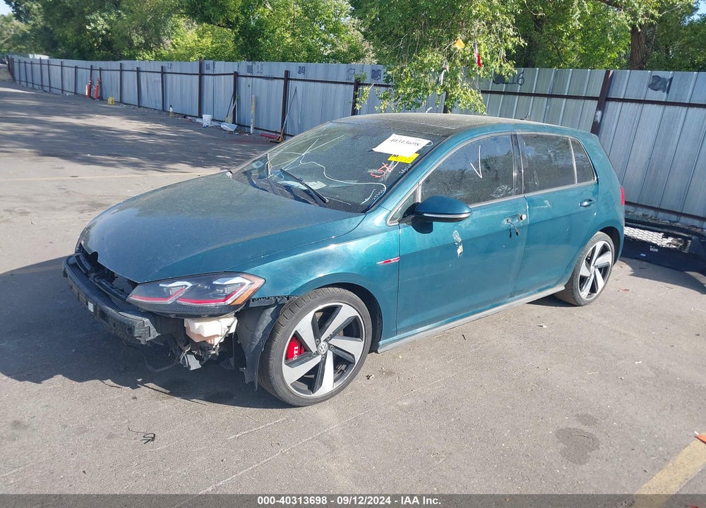 2018 VOLKSWAGEN GOLF GTI VIN: 3VW447AUXJM253550