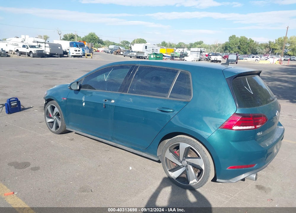 2018 VOLKSWAGEN GOLF GTI VIN: 3VW447AUXJM253550