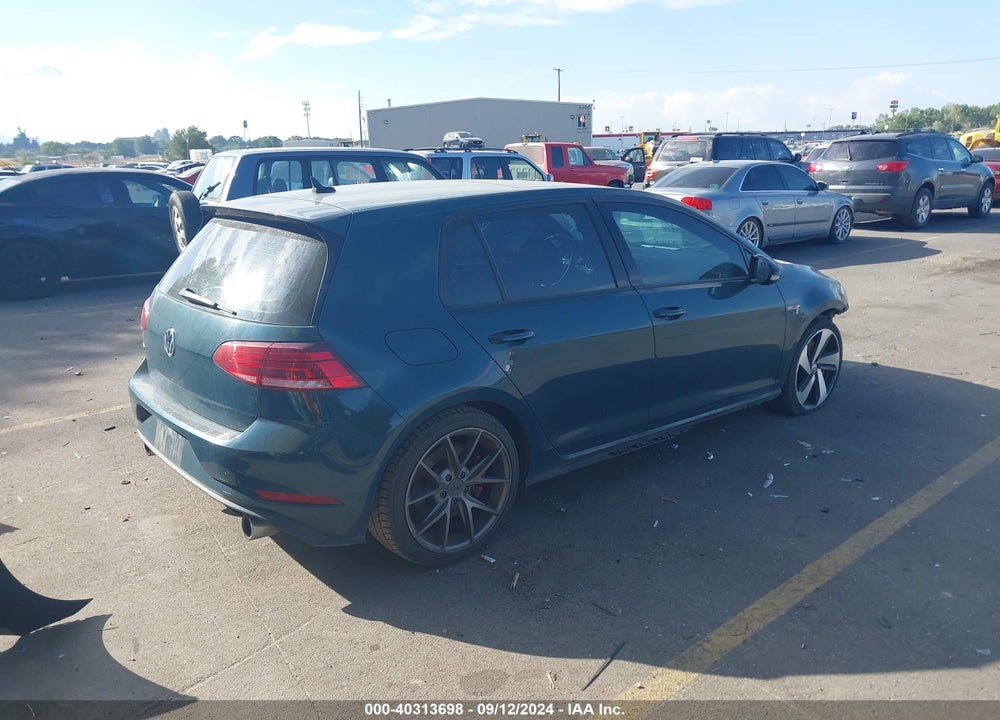 2018 VOLKSWAGEN GOLF GTI VIN: 3VW447AUXJM253550