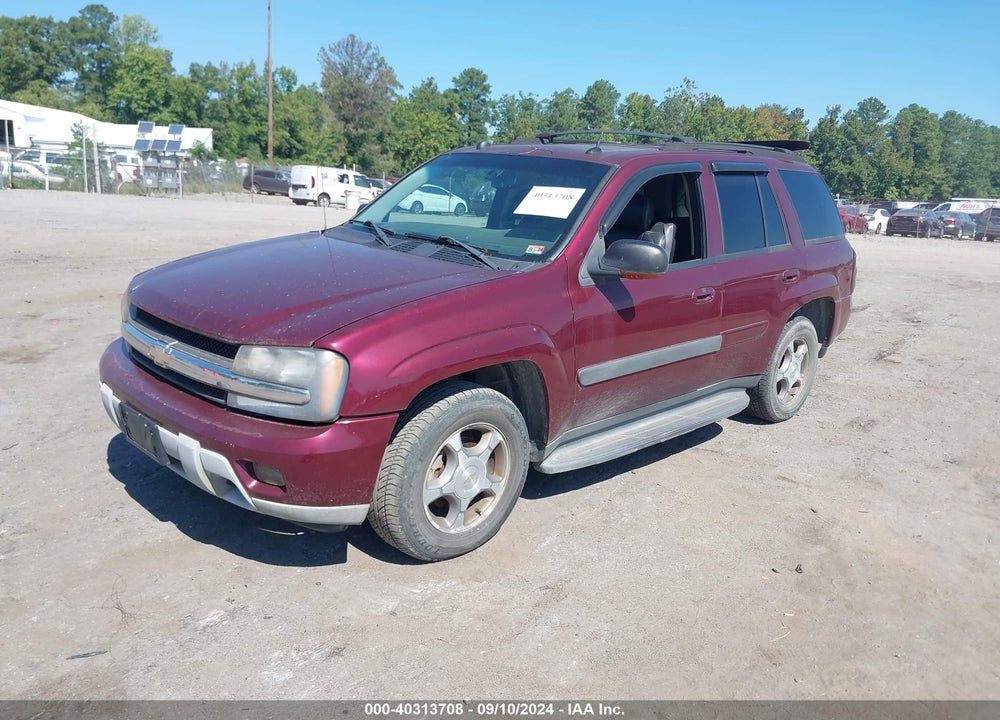 2005 CHEVROLET TRAILBLAZER LT VIN: 1GNDT13S352193680