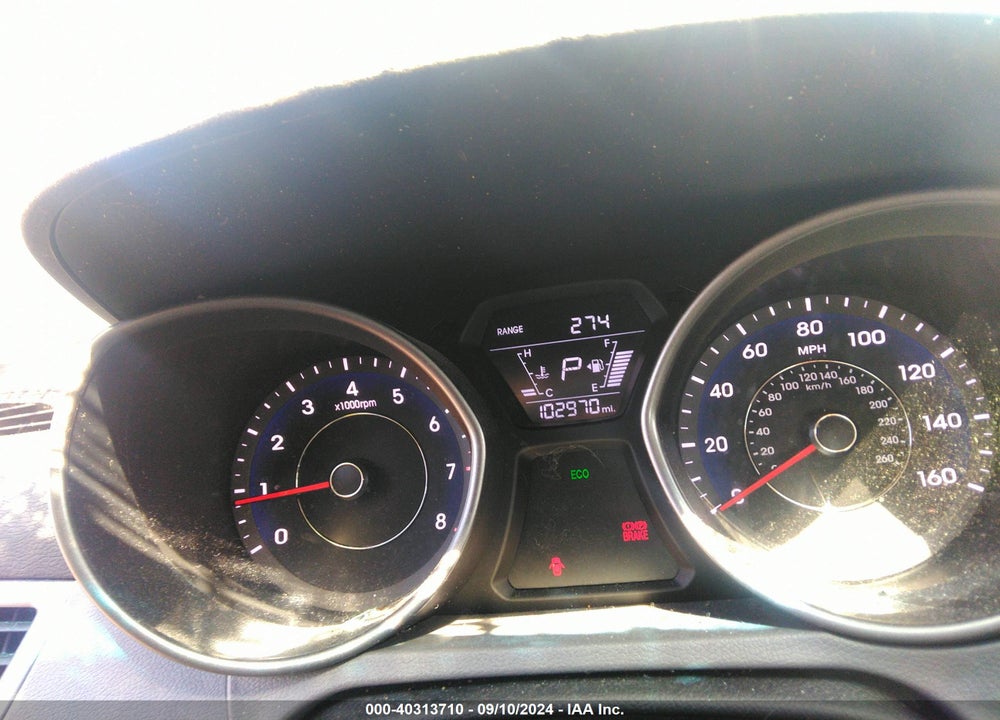 2014 HYUNDAI ELANTRA SE VIN: 5NPDH4AE2EH543016